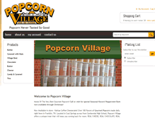 Tablet Screenshot of popcornvillage-tn.com